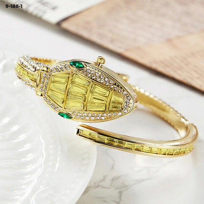 💎 Pulsera reloj Serpiente exclusivo luxor