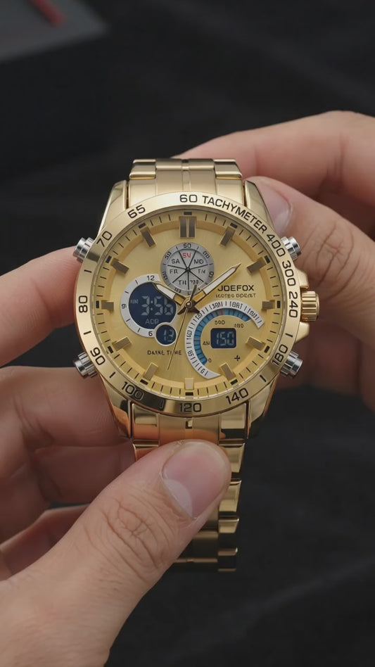 Reloj Joefox Elegantman Dorado para Hombre